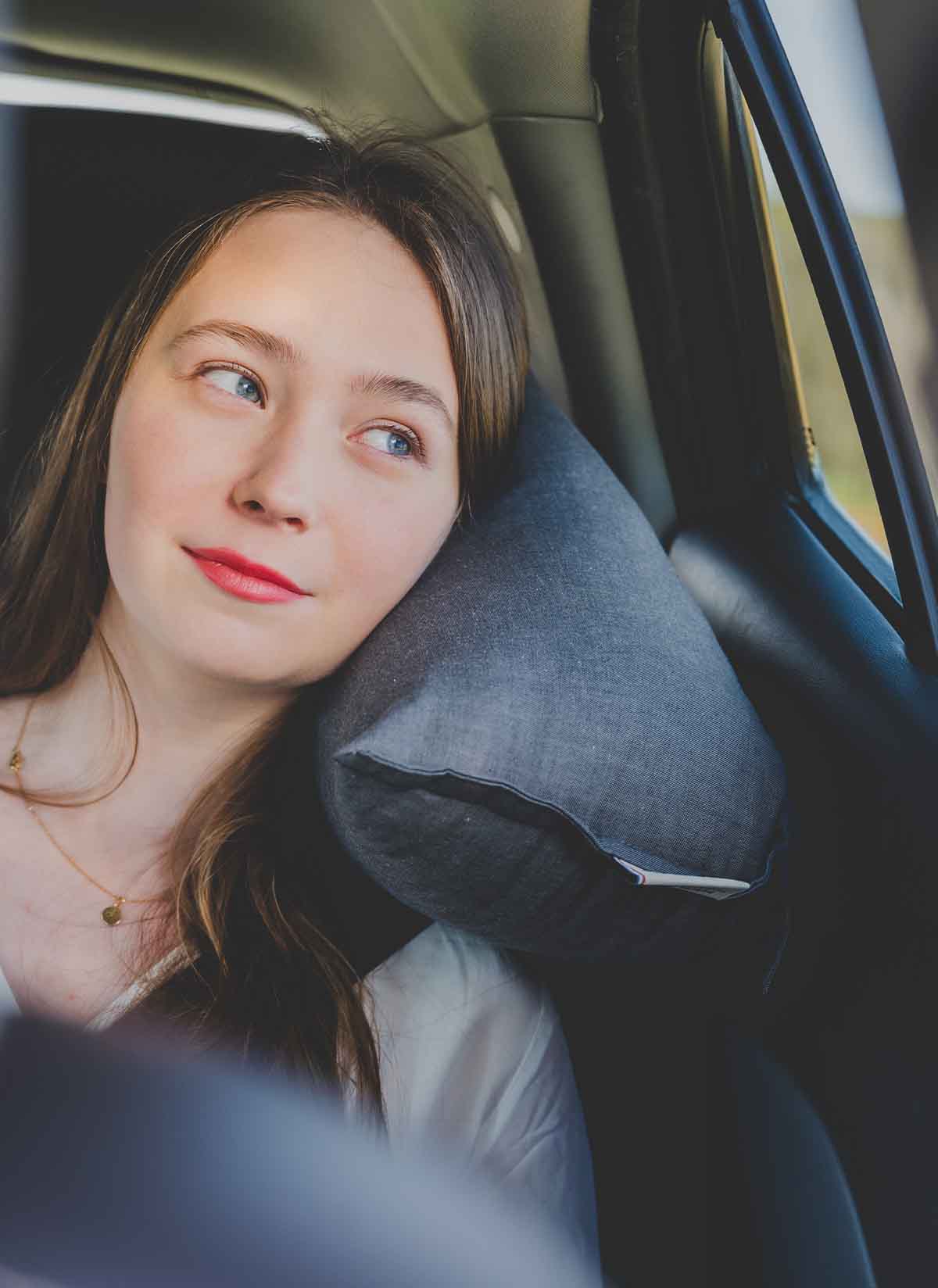 Auto-Kopfkissen Passagiere