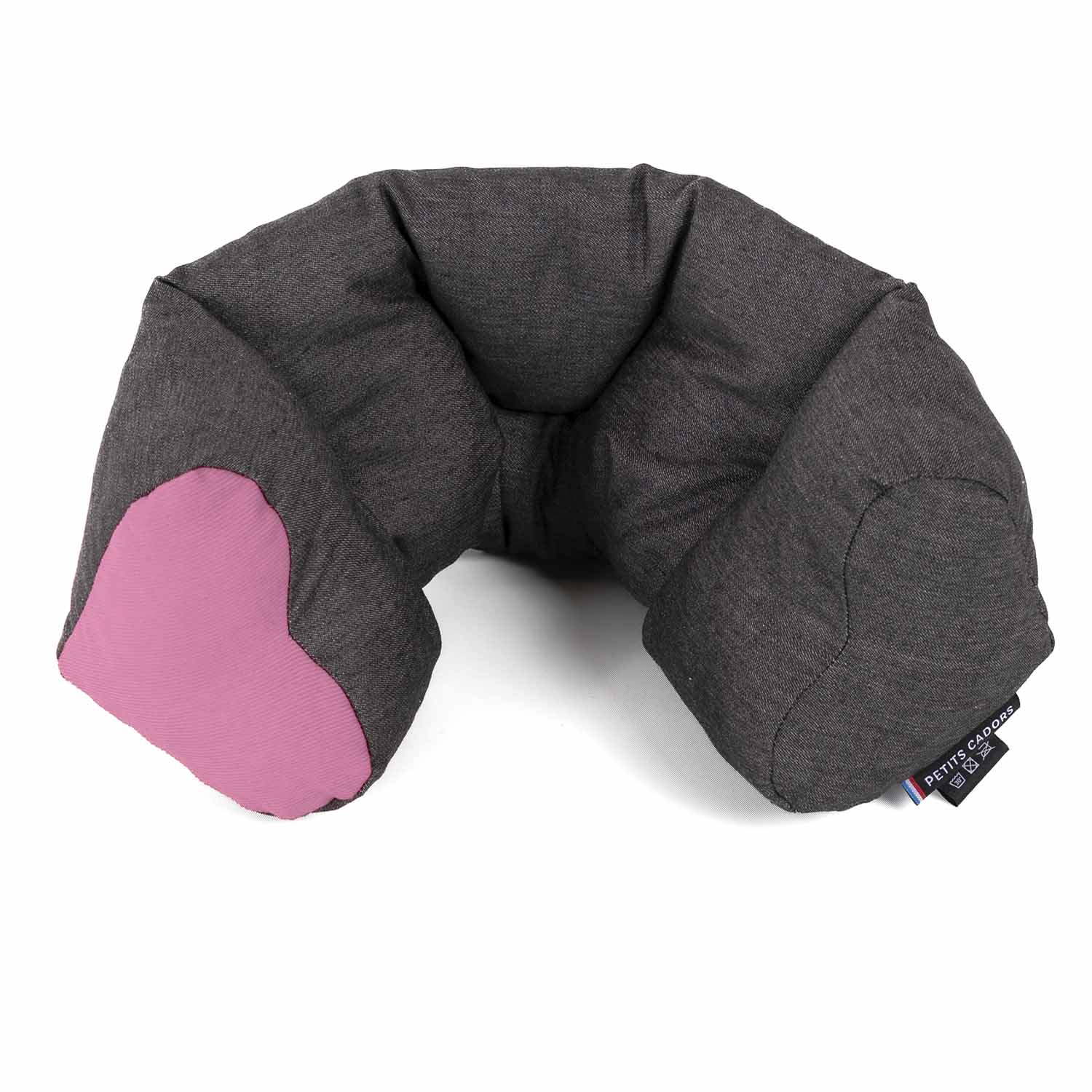 Kissen für Kindersitz und Kinderwagen • Rosa Herz