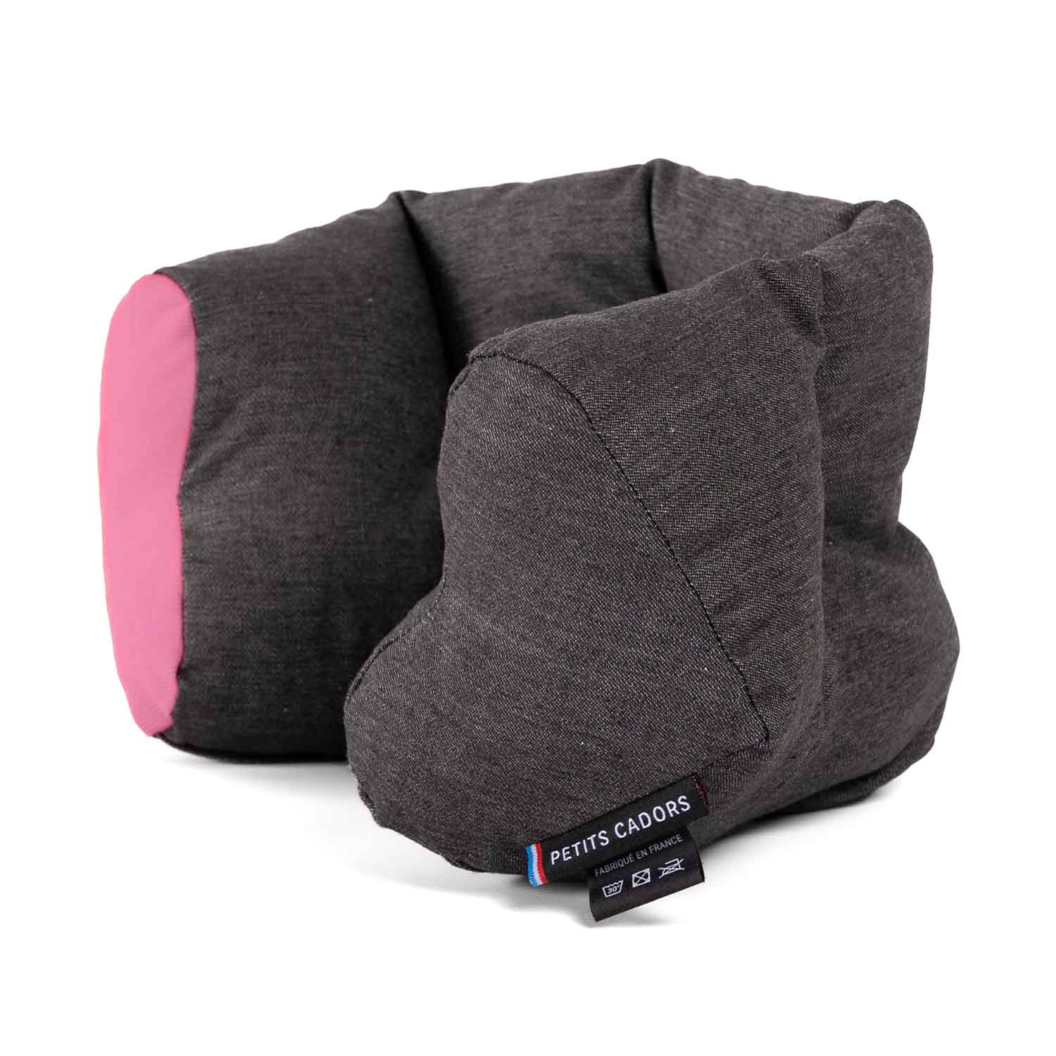 Kissen für Kindersitz und Kinderwagen • Rosa Herz